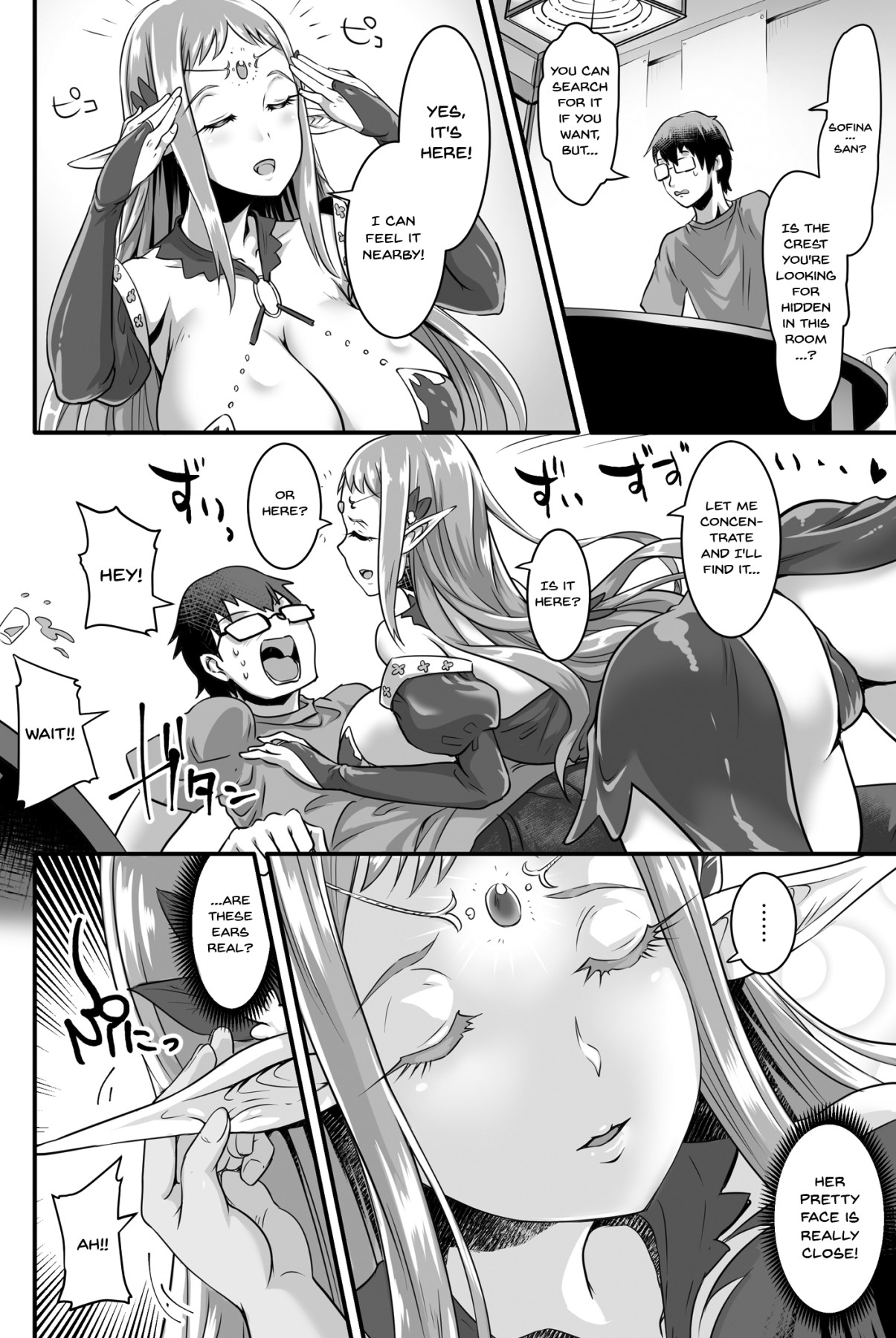 Hentai Manga Comic-Here Comes The Big-Breasted Elf Princess Sofina-Read-6